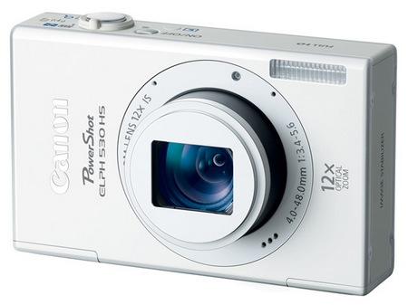 Canon PowerShot ELPH 530 HS Digital Camera white