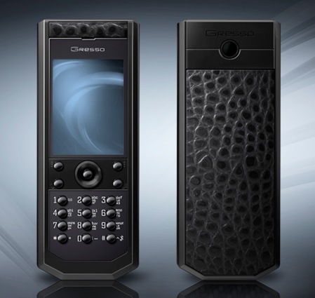 Gresso Grand Monaco Pure Black Cayman Luxury Phone