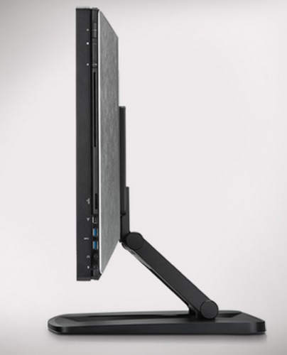 HP Z1 27-inch All-in-One Workstation side