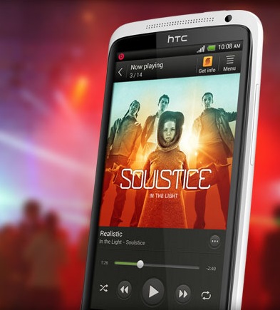 HTC One X Smartphone powered by Quad-core Tegra 3 music