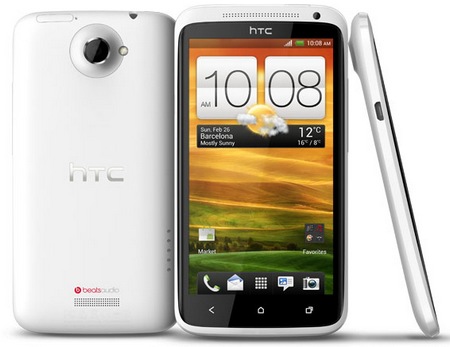 HTC One X Smartphone powered by Quad-core Tegra 3 white