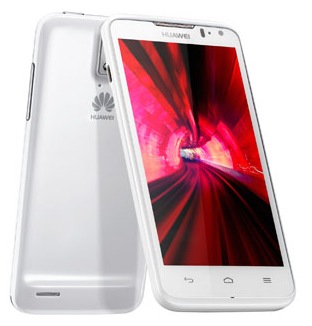 Huawei Ascend D quad and Ascend D quad XL white