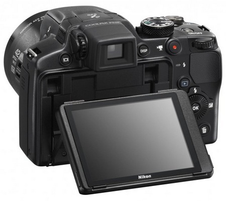 Nikon CoolPix P510 Camera does 42x Ultra Zoom black vari-angle display