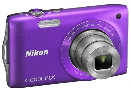 Nikon CoolPix S4200 digital camera purple