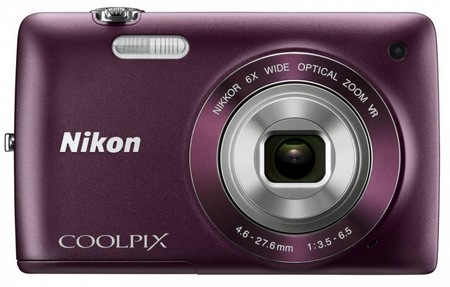 Nikon CoolPix S4300 digital camera plum