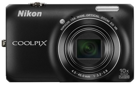 Nikon CoolPix S6300 Compact 10x Zoom Camera black