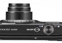 Nikon CoolPix S6300 Compact 10x Zoom Camera top