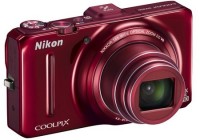 Nikon CoolPix S9300 Compact Long Zoom Camera with GPS red