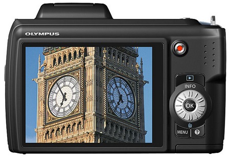 Olympus SP-620UZ Ultra-Zoom Camera is Budget-friendly back