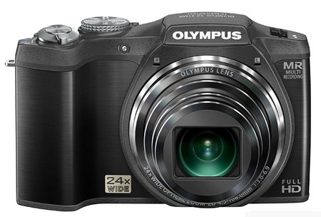 Olympus SZ-31MR iHS Camera with 24x Long Zoom black