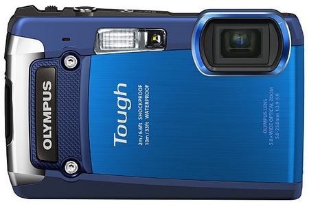 Olympus TOUGH TG-820 iHS Rugged Camera blue