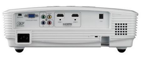 Optoma HD23 Full HD Home Entertainment Projector back