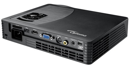 Optoma ML500 Ultra-portable Business Projector with 500 Lumens connectors