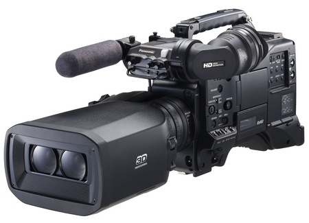 Panasonic AG-3DP1 Twin-lens 3D P2 HD Shoulder-mount Camcorder