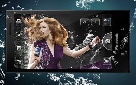 Panasonic ELUGA Waterproof Smartphone screen