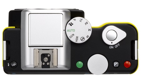 Pentax K-01 Interchangeable Lens Camera Designed by Marc Newson top