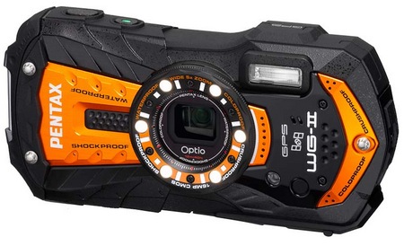 Pentax Optio WG-2 GPS Rugged Digital Camera orange