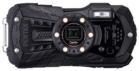 Pentax Optio WG-2 Rugged Digital Camera Black