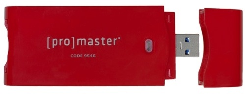 ProMaster MultiReader 3.0 Card Reader uses USB 3.0