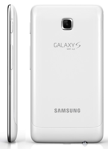 Samsung Galaxy S WiFi 4.2 Android Media Player back side