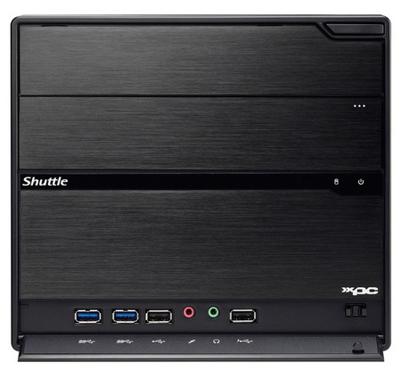 Shuttle XPC SZ68R5 Barebone Mini PC for 2nd Gen Intel Core front