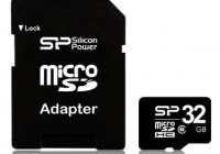 Silicon Power Class 6 32GB microSDHC Memory Card