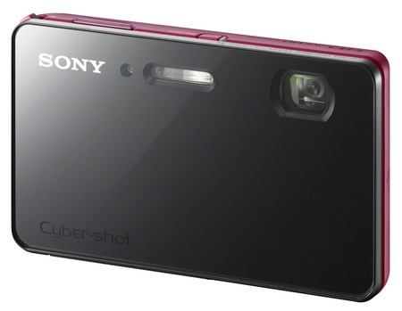Sony Cyber-shot DSC-TX200V Slim, Stylish Waterproof Camera red