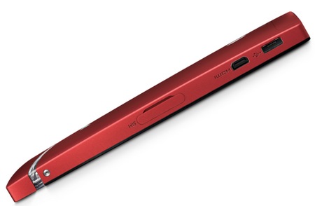 Sony Xperia P Smartphone with Aluminium Unibody and WhiteMagic Display red