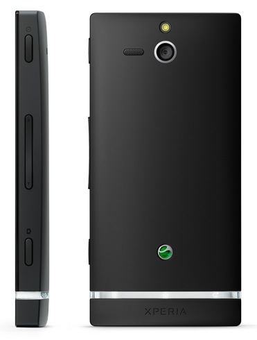 Sony Xperia U Android Smartphone back side