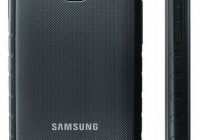 AT&T Samsung Rugby Smart Waterproof and Dustproof Smartphone back side