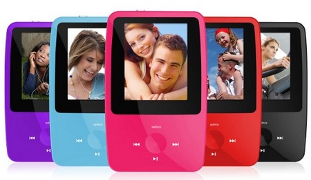 Ematic eSport Clip Portable Media Player colors