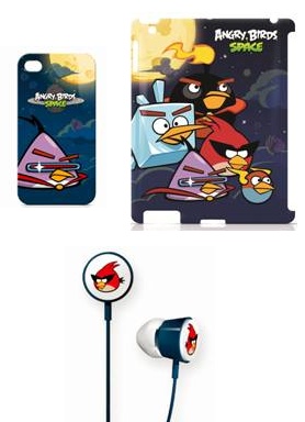 GEAR4 Angry Birds Space Cases and Headphones