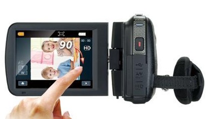 Genius G-Shot HD575T Full HD Camcorder touchscreen