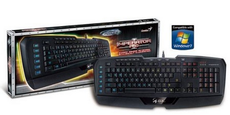 Genius Imperator Pro Professional MMORPG RTS Gaming Keyboard