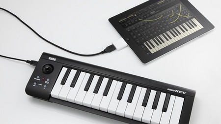 Korg microKEY 25 USB MIDI Keyboard with ipad