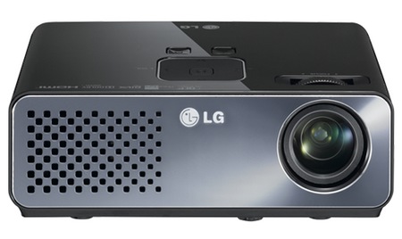 LG HW300G Portable LED Projector front