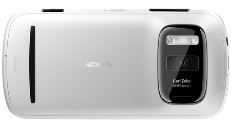 Nokia 808 PureView Smartphone with 41 Megapixel Camera back