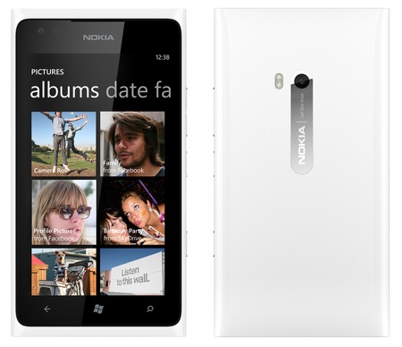 Nokia Lumia 900 Windows Phone white 1