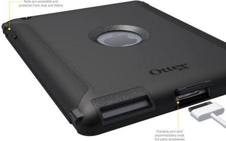 OtterBox Defender Series iProtection Case for new iPad ports