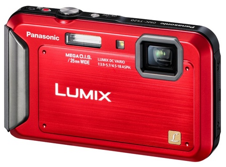 Panasonic LUMIX DMC-TS20 Entry-level Rugged Camera red