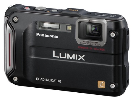 Panasonic LUMIX DMC-TS4 Rugged Camera with GPS black