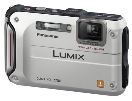 Panasonic LUMIX DMC-TS4 Rugged Camera with GPS silver