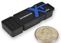 Patriot Memory Supersonic Boost XT Rugged USB 3.0 Flash Drive size