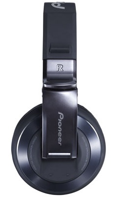 Pioneer HDJ-2000-K Professional DJ Headphones Now in Black Chrome side