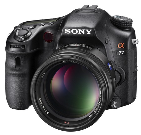 Sony Alpha A77 Translucent Mirror Camera with SAL85F14Z