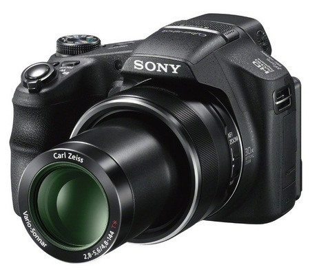 Sony Cyber-shot DSC-HX200V 30X Long Zoom Camera with GPS lens