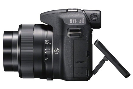 Sony Cyber-shot DSC-HX200V 30X Long Zoom Camera with GPS side