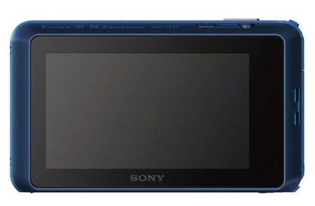 Sony Cyber-shot DSC-TX20 Rugged Digital Camera back