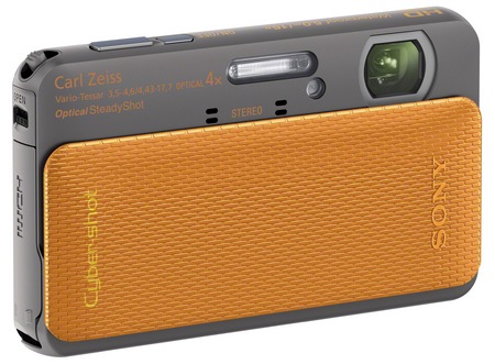 Sony Cyber-shot DSC-TX20 Rugged Digital Camera orange