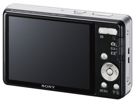 Sony Cyber-shot DSC-W690 Thinnest 10x Optical Zoom Camera back